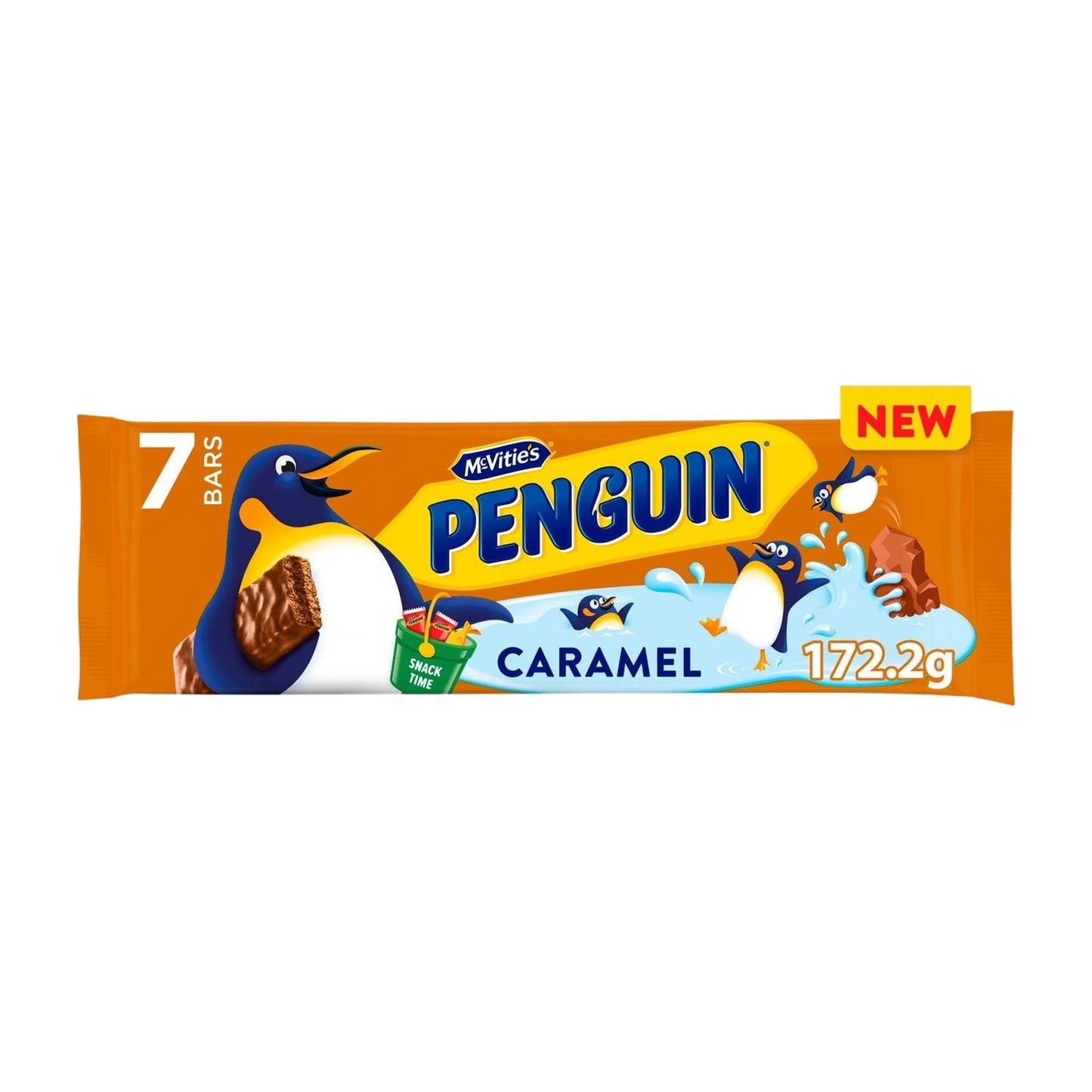 McVitie's Penguin Caramel 7 Pack (7 x 24.6g)