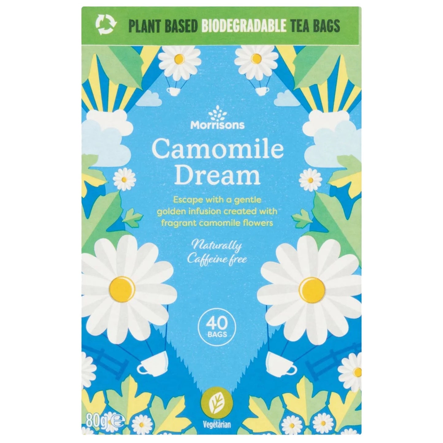 Morrisons Camomile Dream Tea 40 Bags 80g