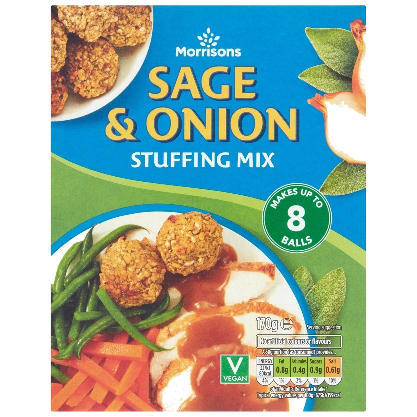 Morrisons Sage & Onion Stuffing Mix 170g