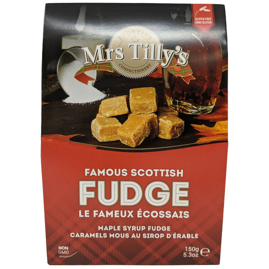 Mrs. Tilly's Famous Scottish Fudge Maple Syrup 150g