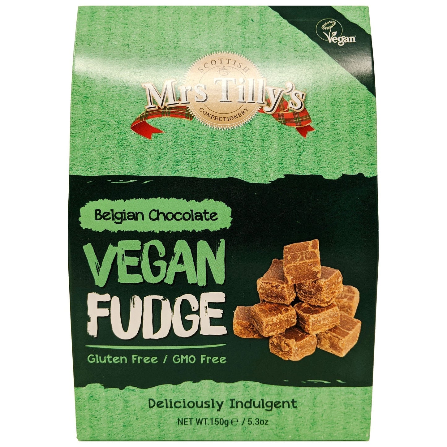 Mrs. Tilly's Vegan Belgian Chocolate Fudge 150g