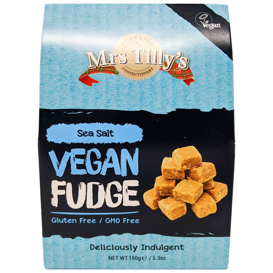 Mrs. Tilly's Vegan Sea Salt Fudge 150g