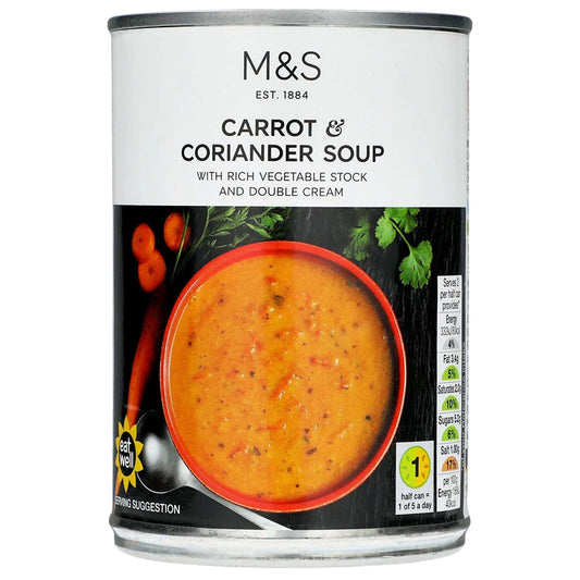 M&S Carrot & Coriander Soup 400g