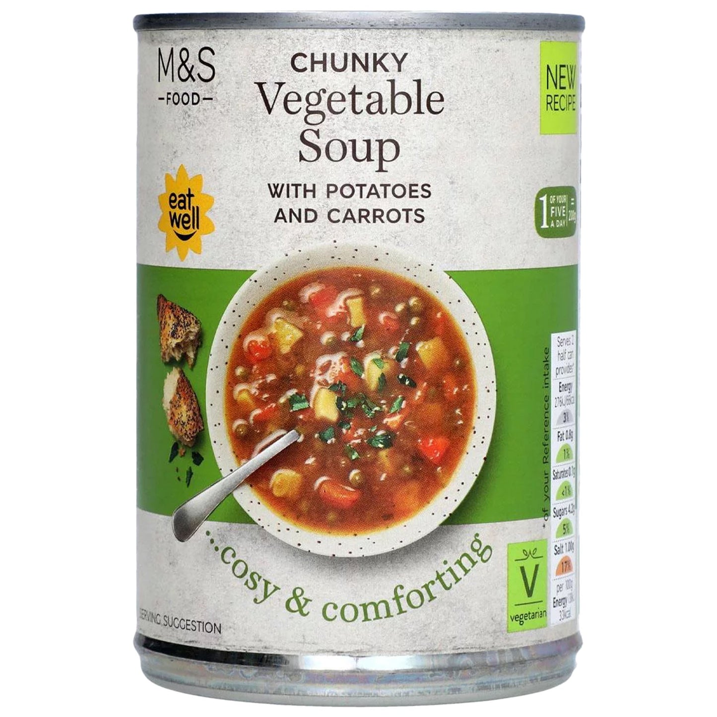 M&S Chunky Vegetable Soup 400g