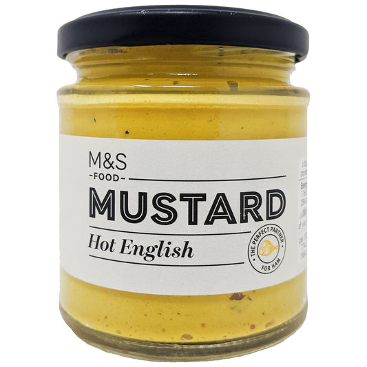 M&S Hot English Mustard 180g
