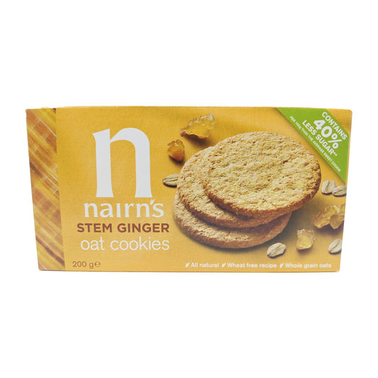 Nairn's Stem Ginger Oat Cookies 200g