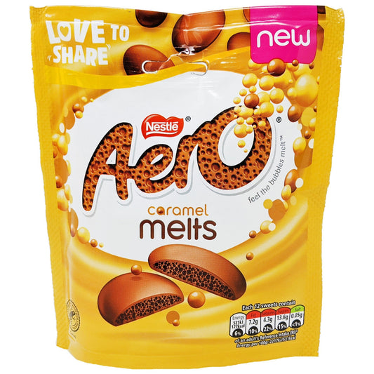 Nestle Aero Caramel Melts 86g