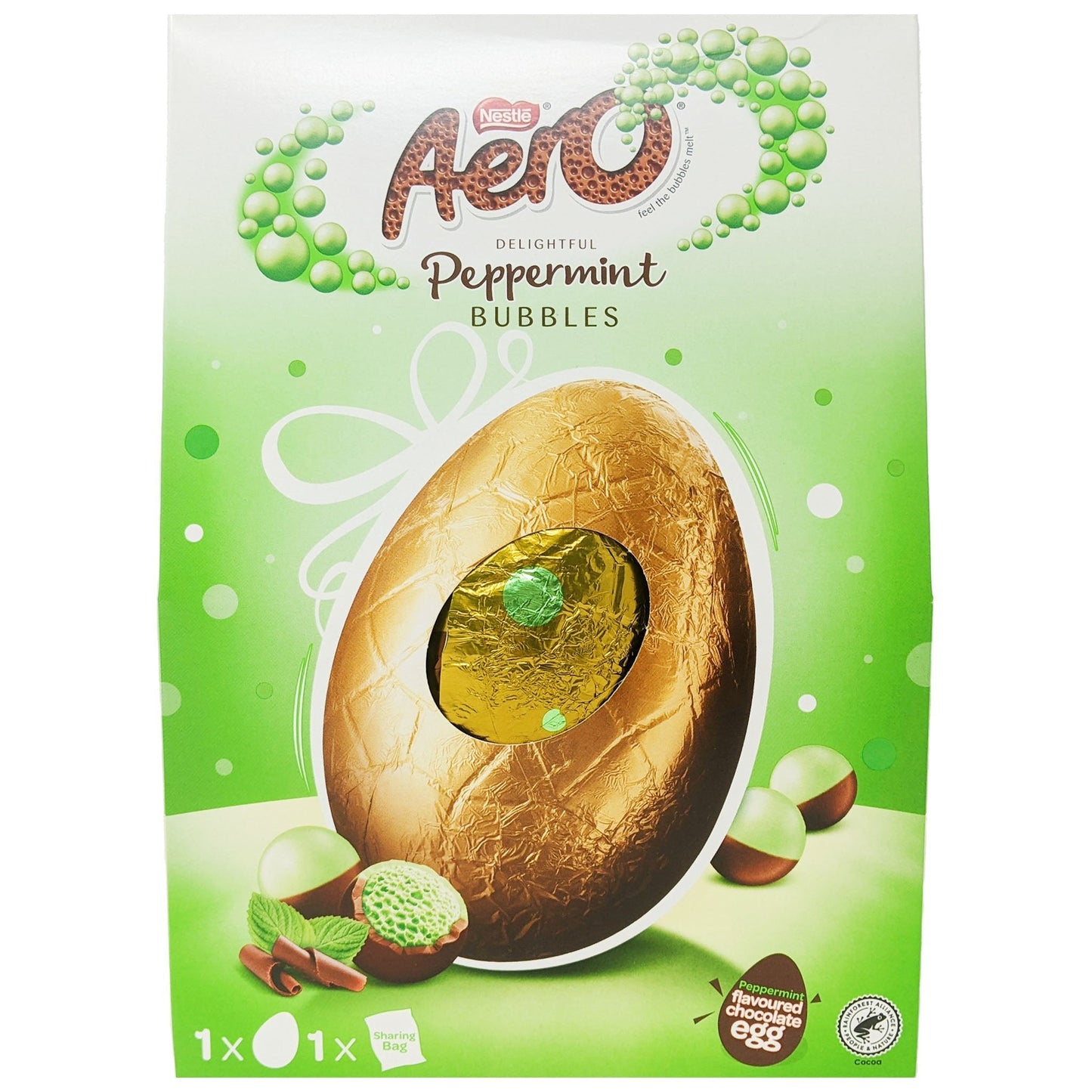 Nestle Aero Peppermint Bubbles Giant Easter Egg 230g