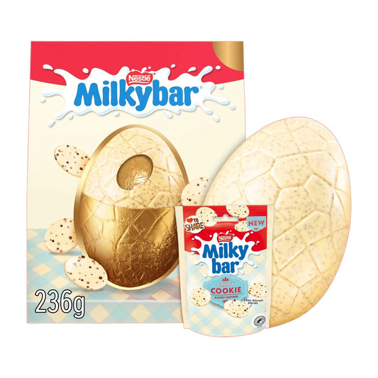 Nestle Milkybar Crispy Cookie Easter Egg 236g