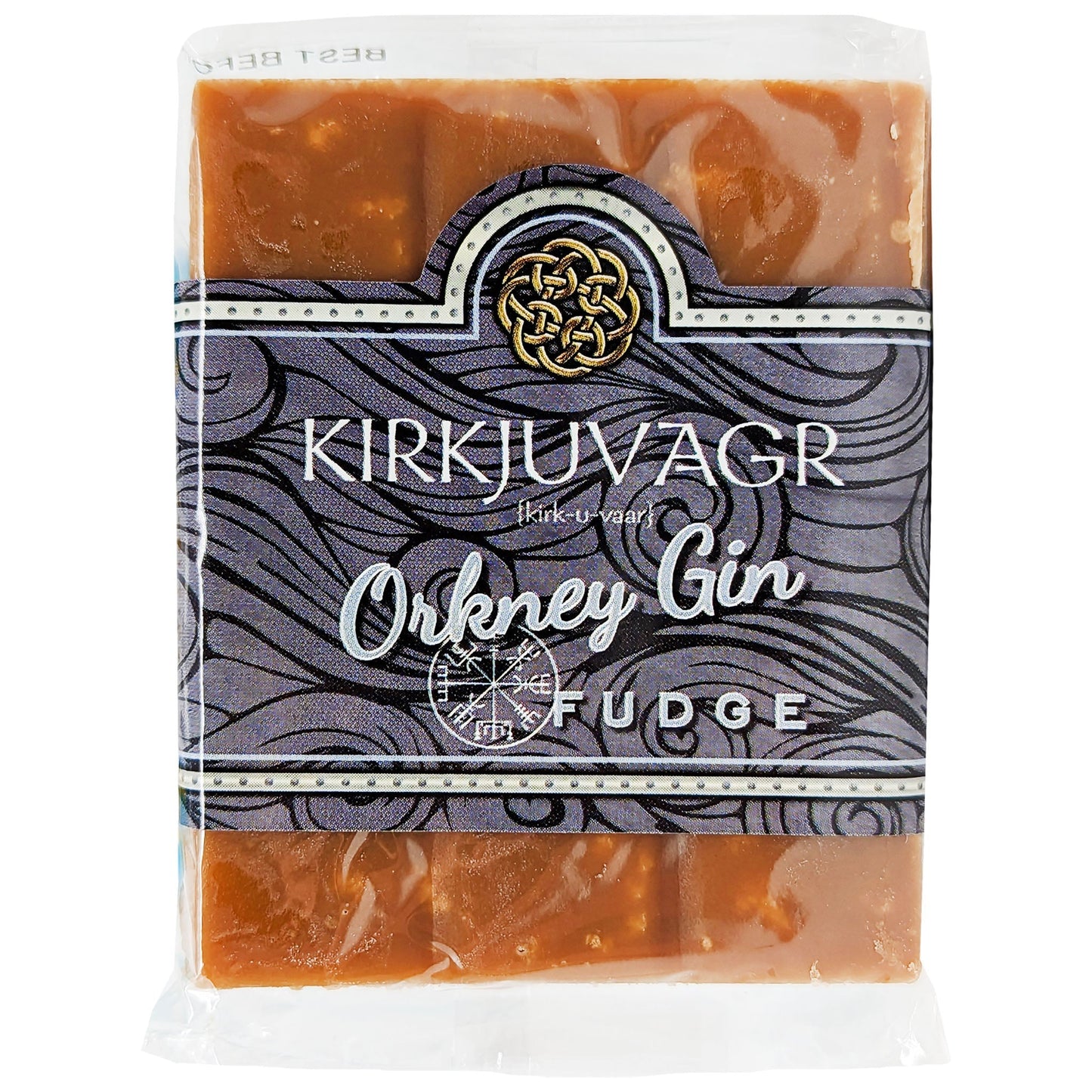 Orkney Bakery Kirkjuvagr Orkney Gin Fudge 100g