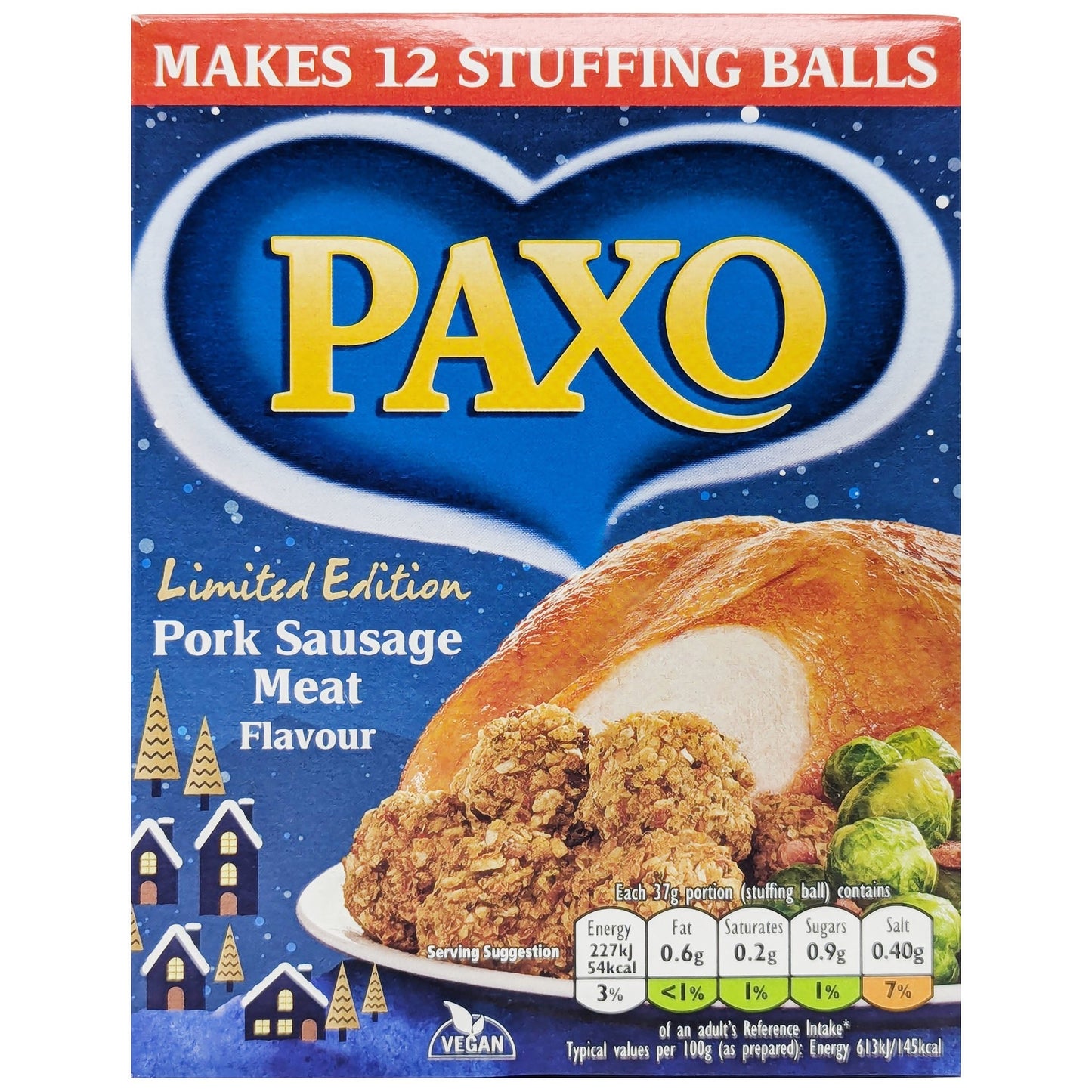 Paxo Pork Sausage Meat Flavour 170g