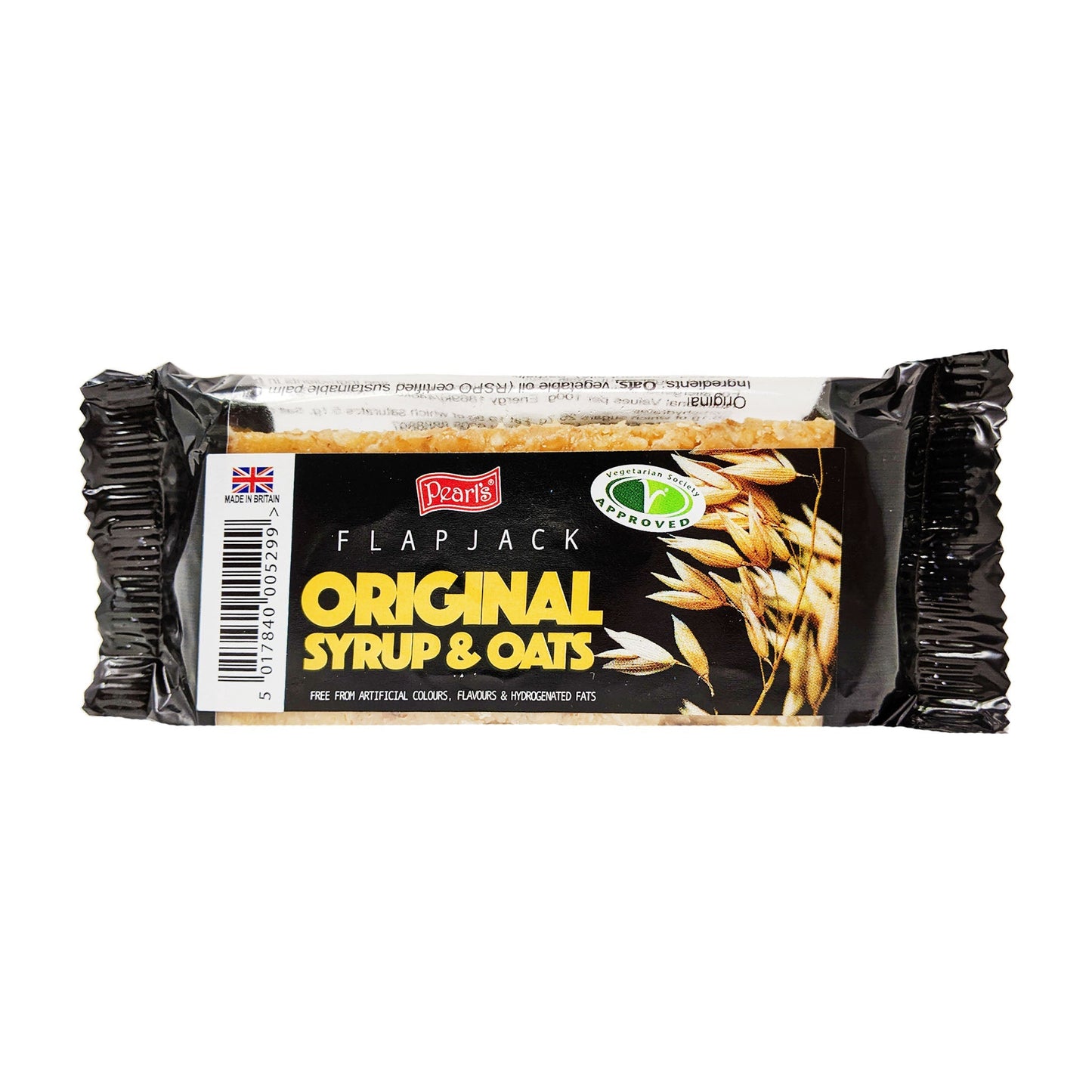 Pearl's Flapjack Original Syrup & Oats 120g