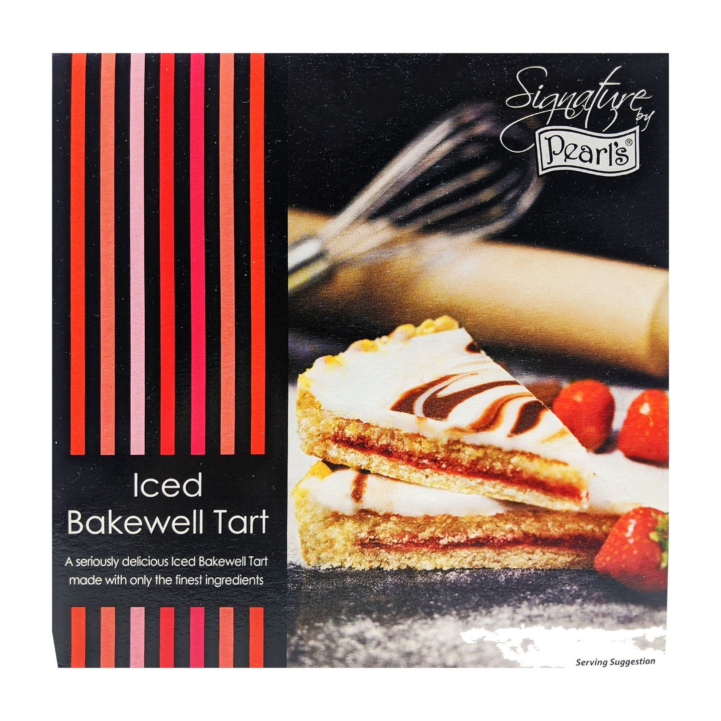 Pearl's Signature Iced Bakewell Tart 350g