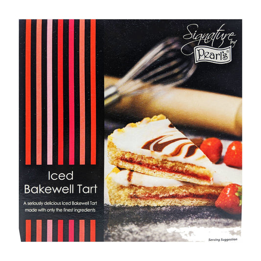 Pearl's Signature Iced Bakewell Tart 350g
