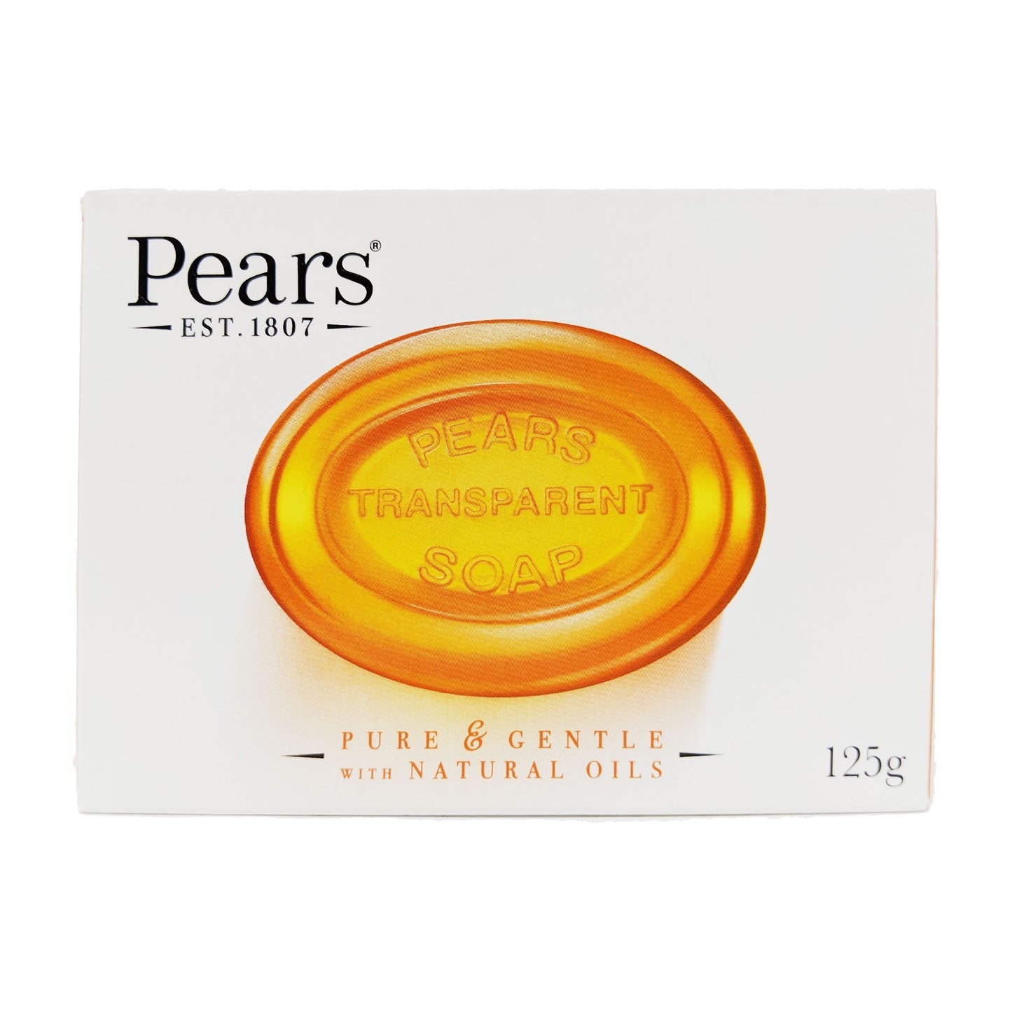 Pears Pure & Gentle With Natural Oils Bar Soap 125g