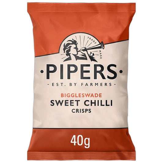 Pipers Biggleswade Sweet Chilli Crisps 40g