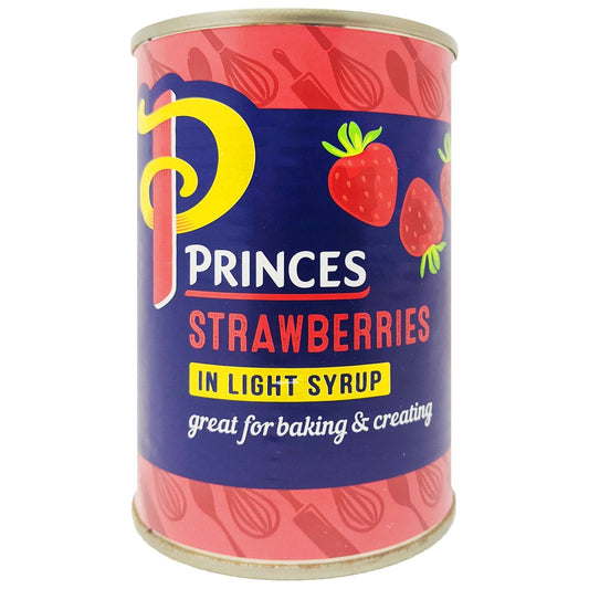 Princes Strawberries in Light Syrup 410g