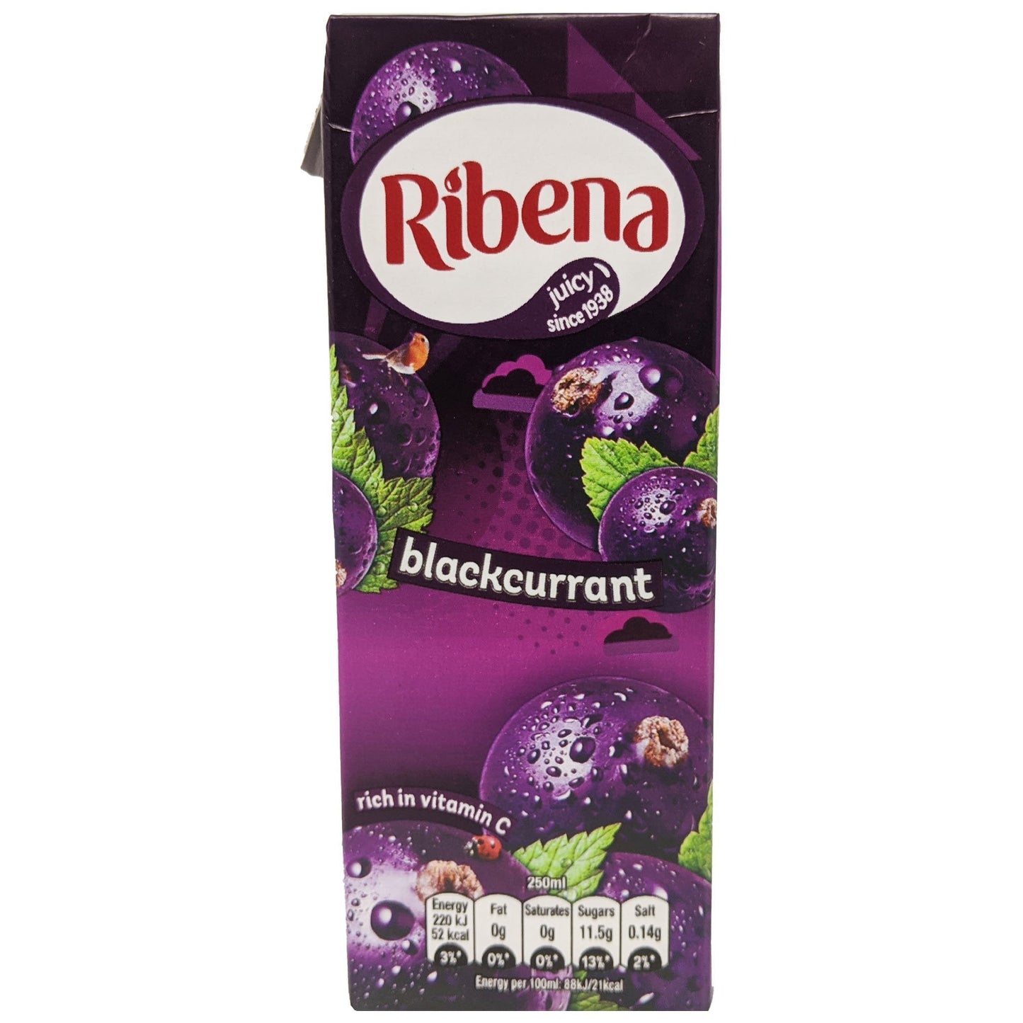 Ribena Blackcurrant Carton 250ml