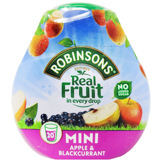 Robinsons Mini Apple & Blackcurrant Squash 66ml
