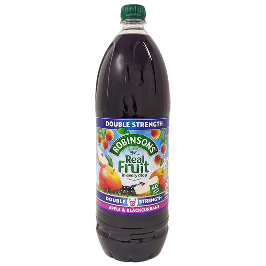 Robinsons Real Fruit Apple & Blackcurrant Double Strength 1.75L
