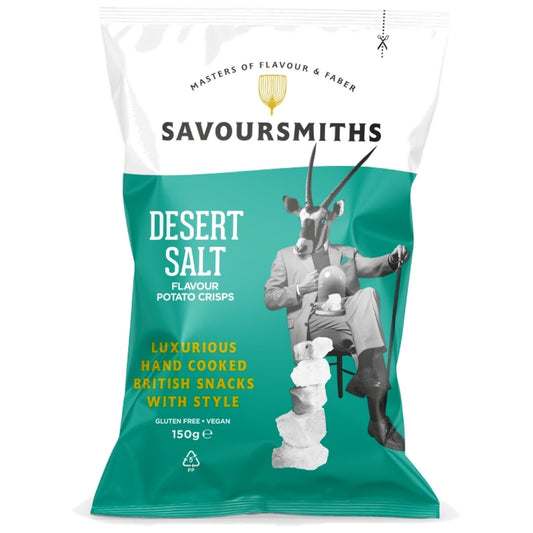 Savoursmiths Desert Salt Crisps 150g