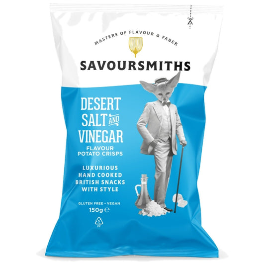 Savoursmiths Desert Salt & Vinegar Crisps 150g