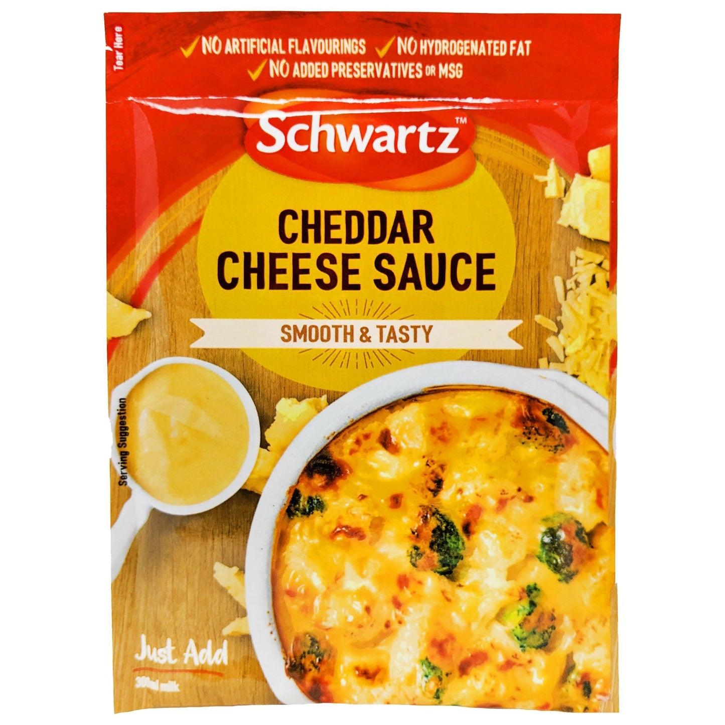 Schwartz Cheddar Cheese Sauce Mix 38g