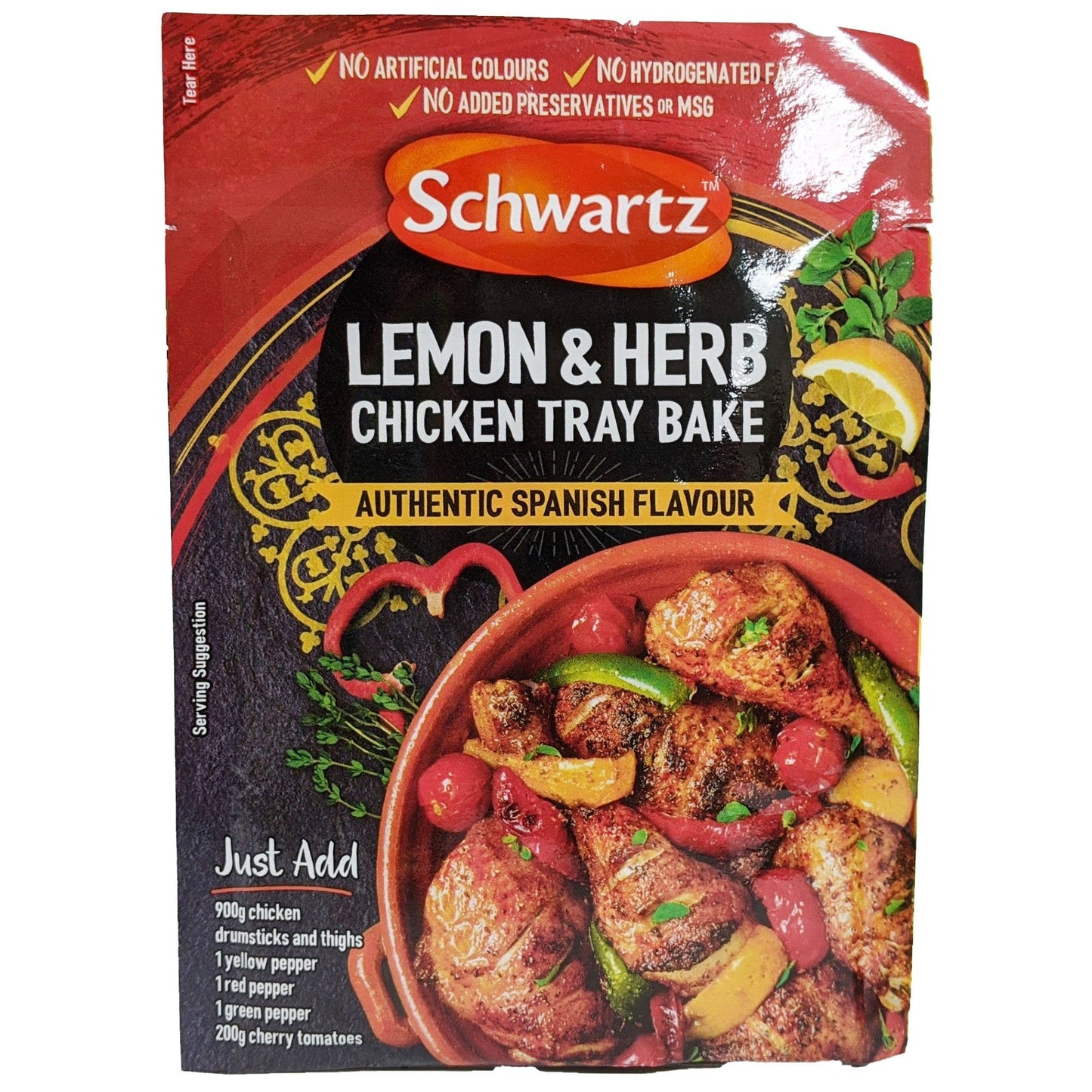 Schwartz Lemon & Herb Chicken Tray Bake 30g