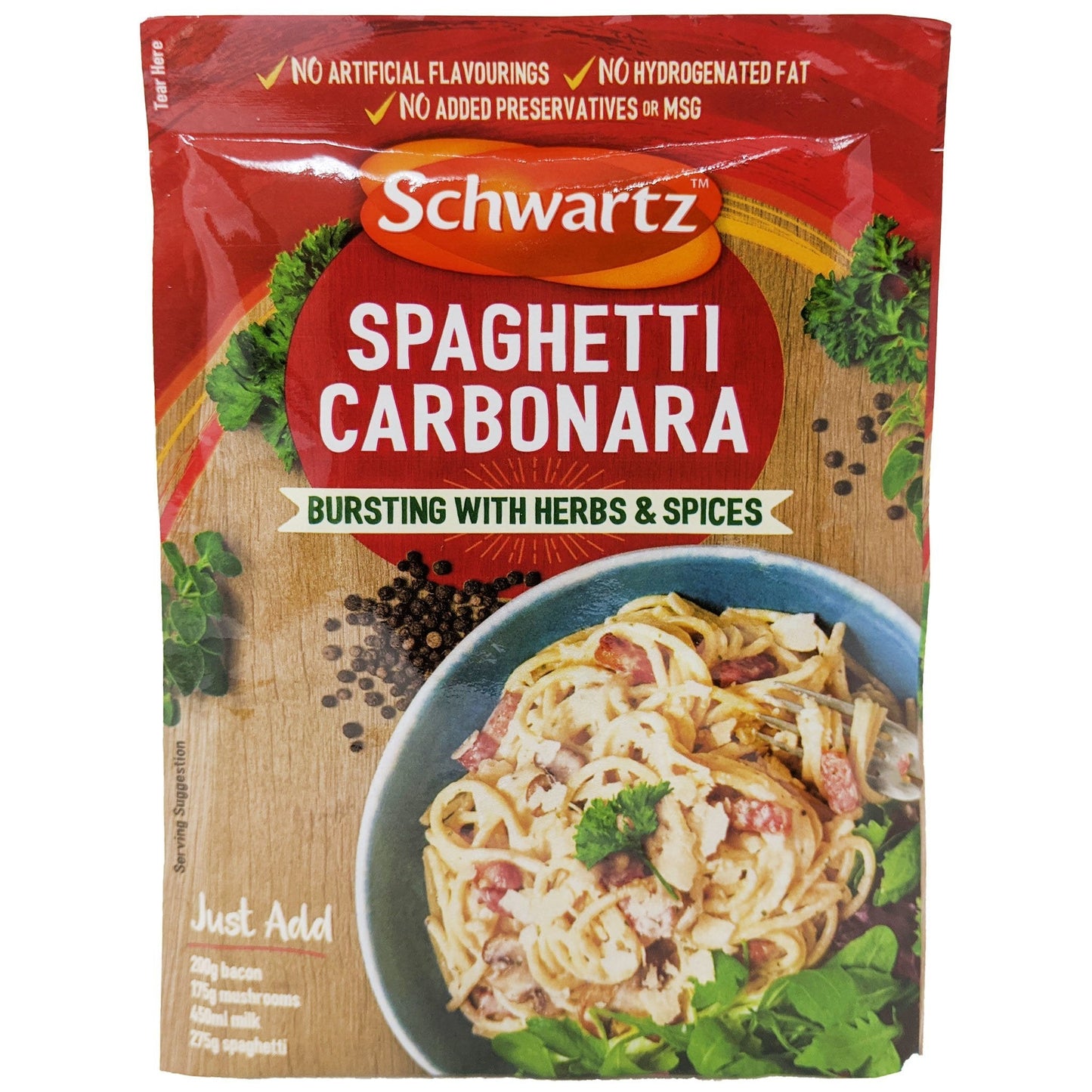 Schwartz Spaghetti Carbonara 32g