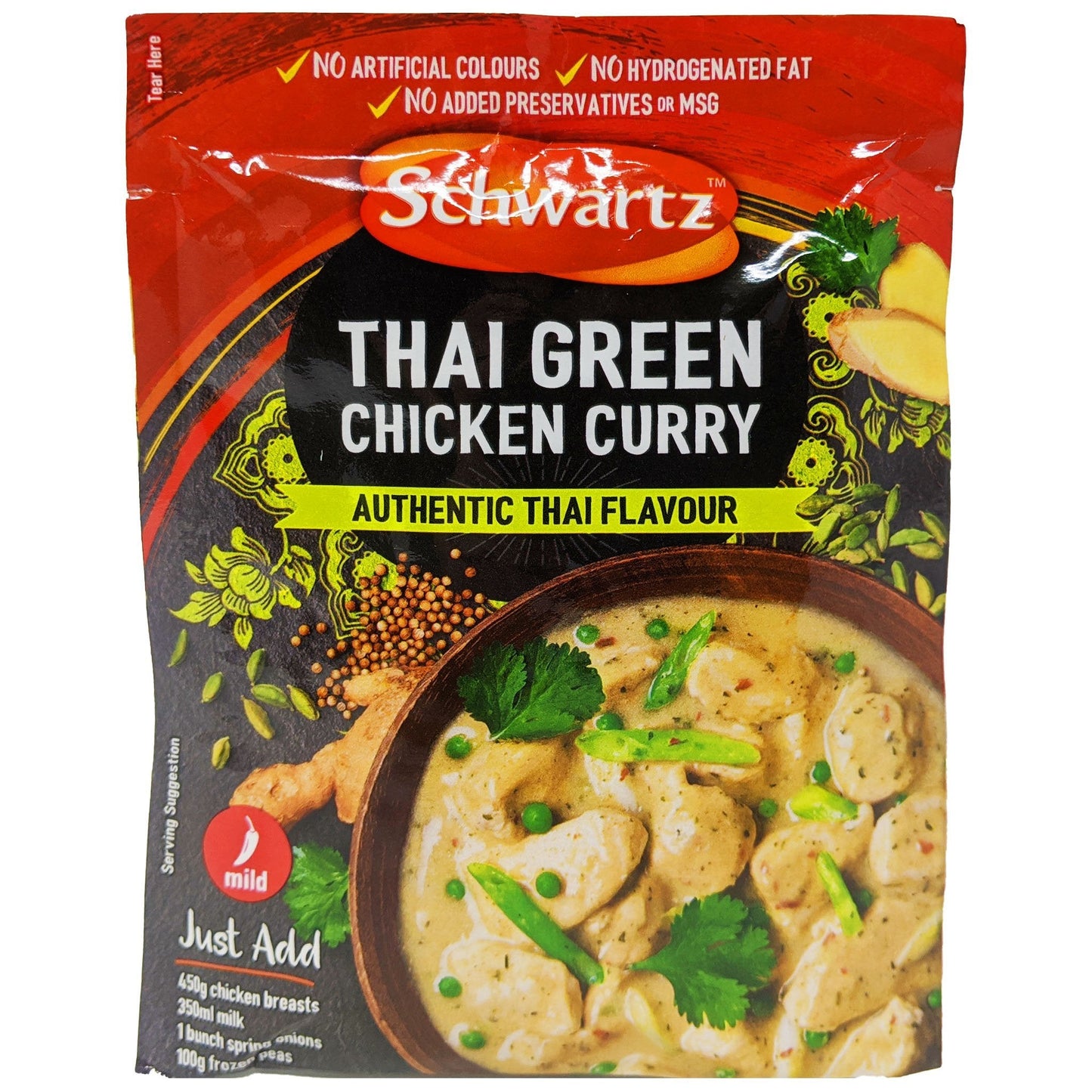 Schwartz Thai Green Chicken Curry Mix 41g