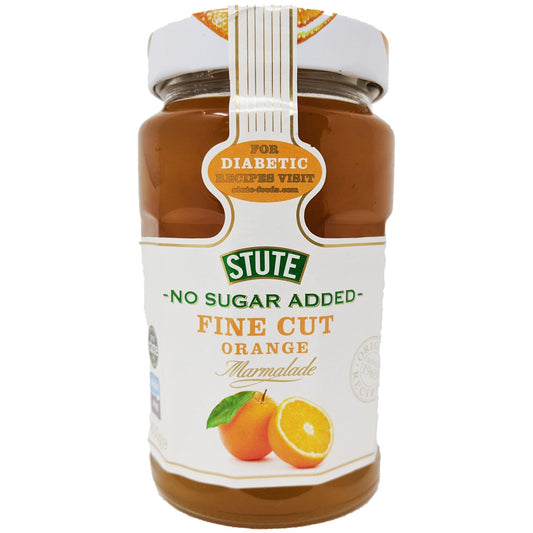 Stute No Sugar Added Fine Cut Orange Marmalade 430g