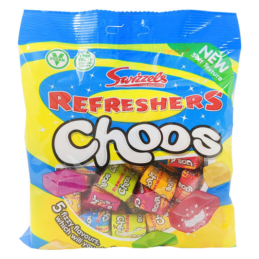 Swizzels Refreshers Choos 150g