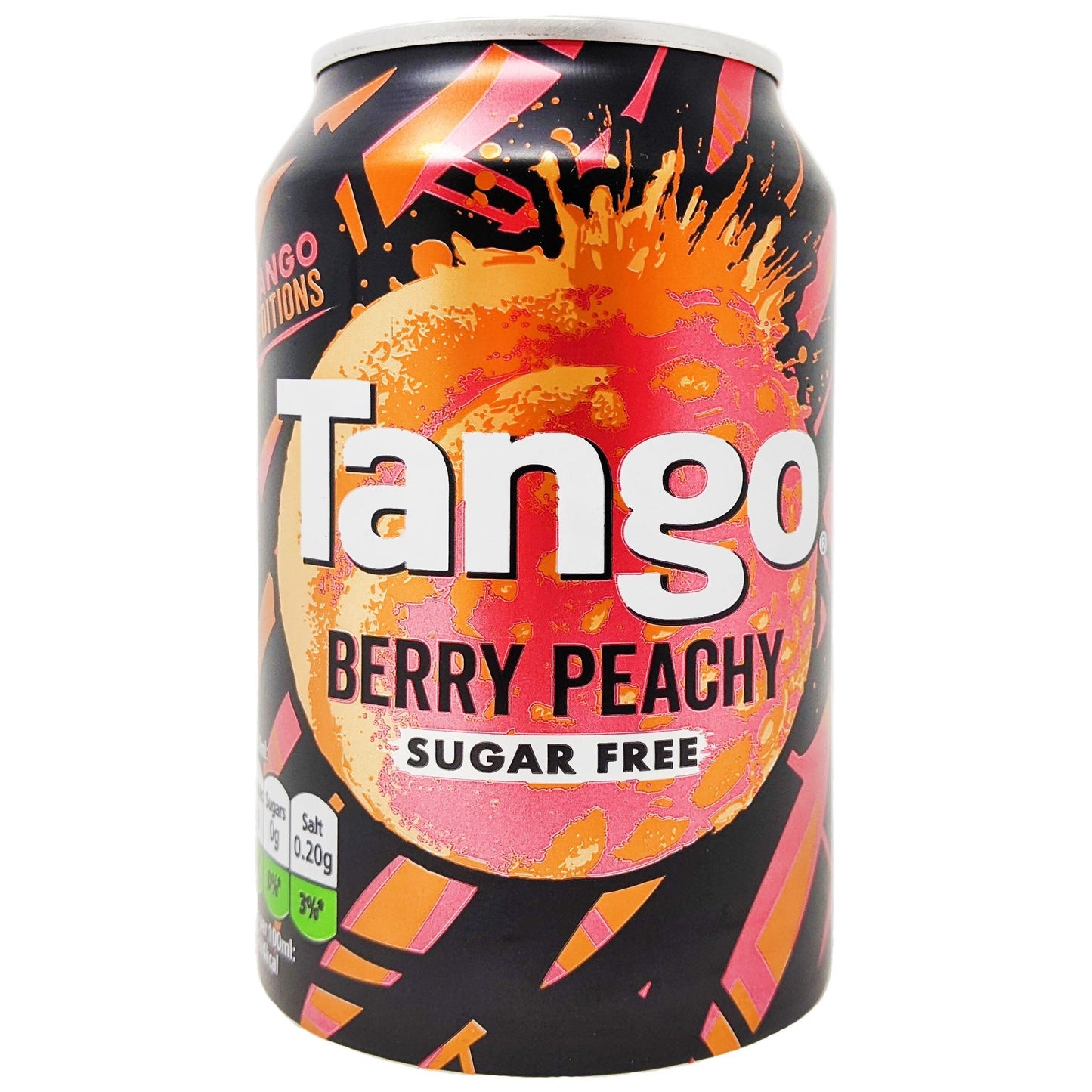 Tango Berry Peachy Sugar Free 330ml