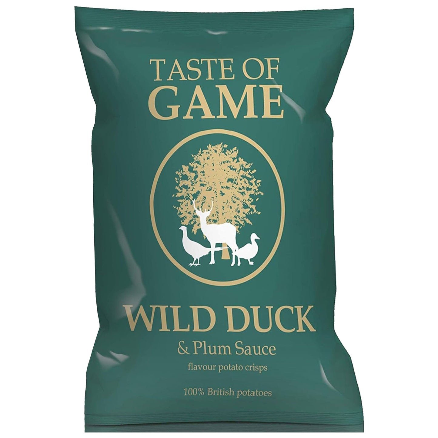 Taste of Game Wild Duck & Plum Sauce Flavour Crisps 150g