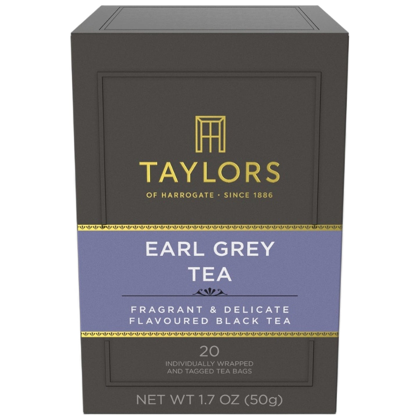 Taylors of Harrogate Earl Grey 20 Tea Bags 50g