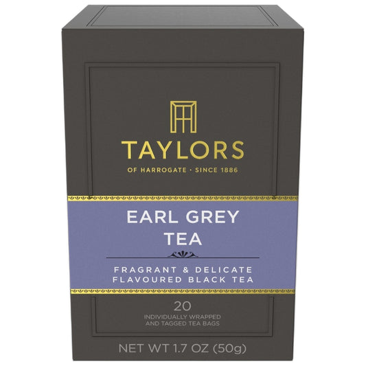 Taylors of Harrogate Earl Grey 20 Tea Bags 50g