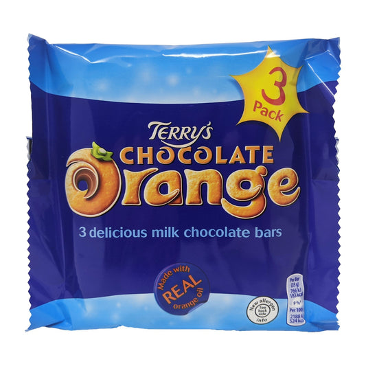 Terry's Chocolate Orange Bars 3 Pack (3 x 35g)