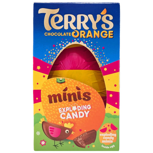 Terry's Chocolate Orange Minis Exploding Candy Easter Egg 91g