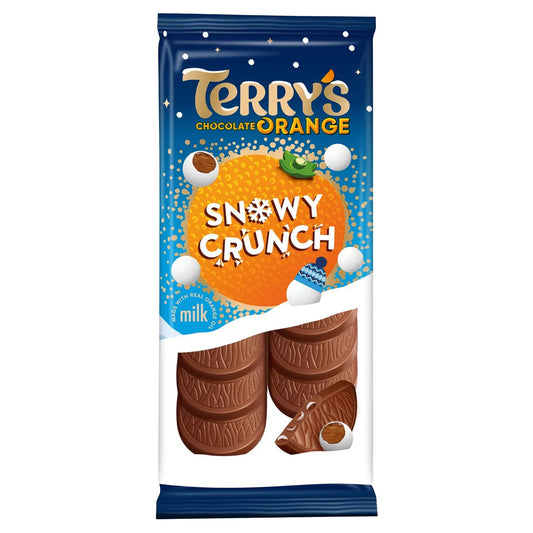 Terry's Chocolate Orange Snowy Crunch Bar 90g