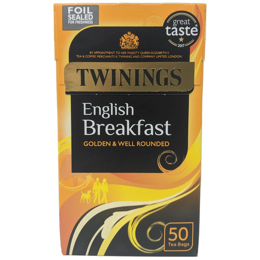 Twinings English Breakfast Tea 50 Bags