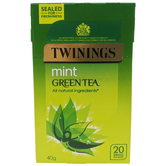 Twinings Mint Green Tea 20 Bags