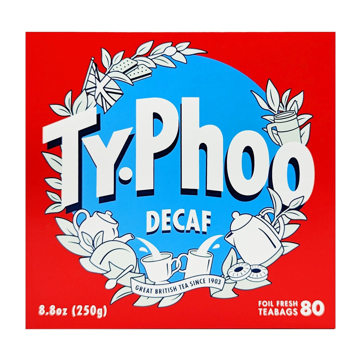 Typhoo Decaf Tea 80 Bags