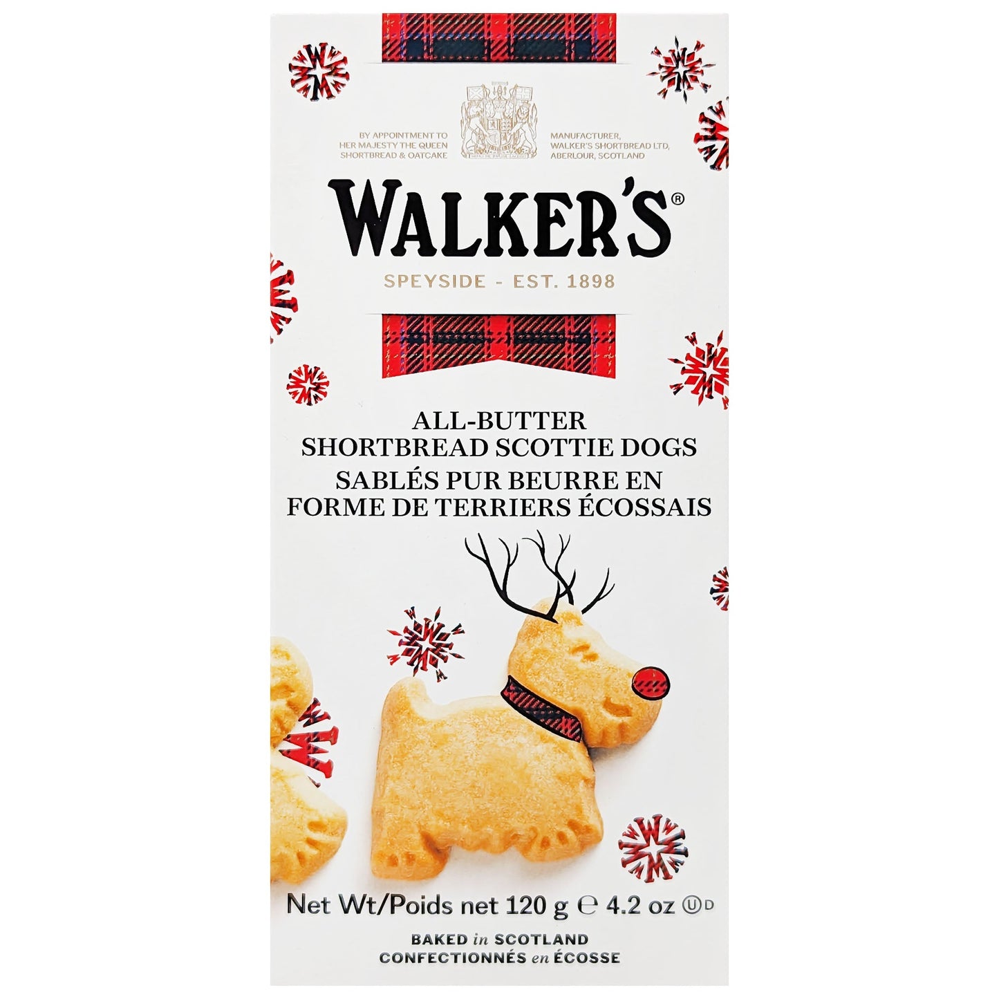 Walker's All-Butter Shortbread Scottie Dogs 120g