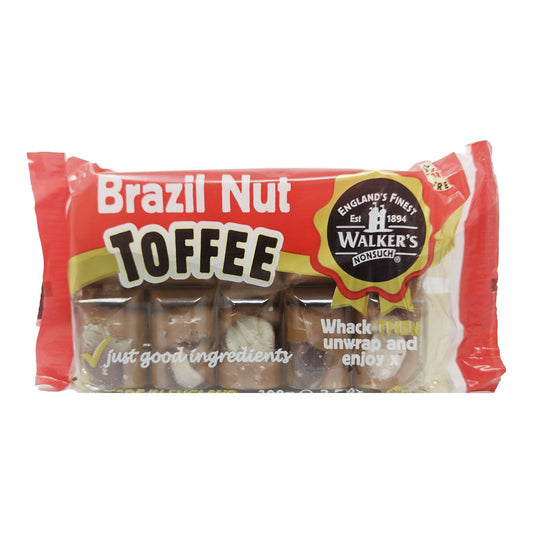 Walker's Nonsuch Brazil Nut Toffee 100g