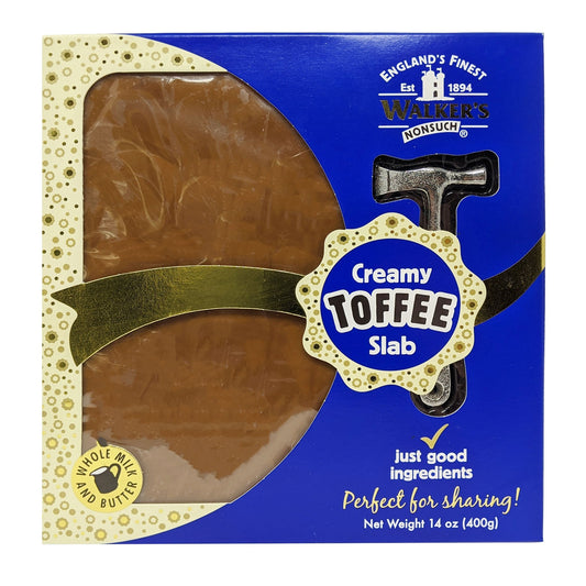 Walker's Nonsuch Creamy Toffee Slab 400g