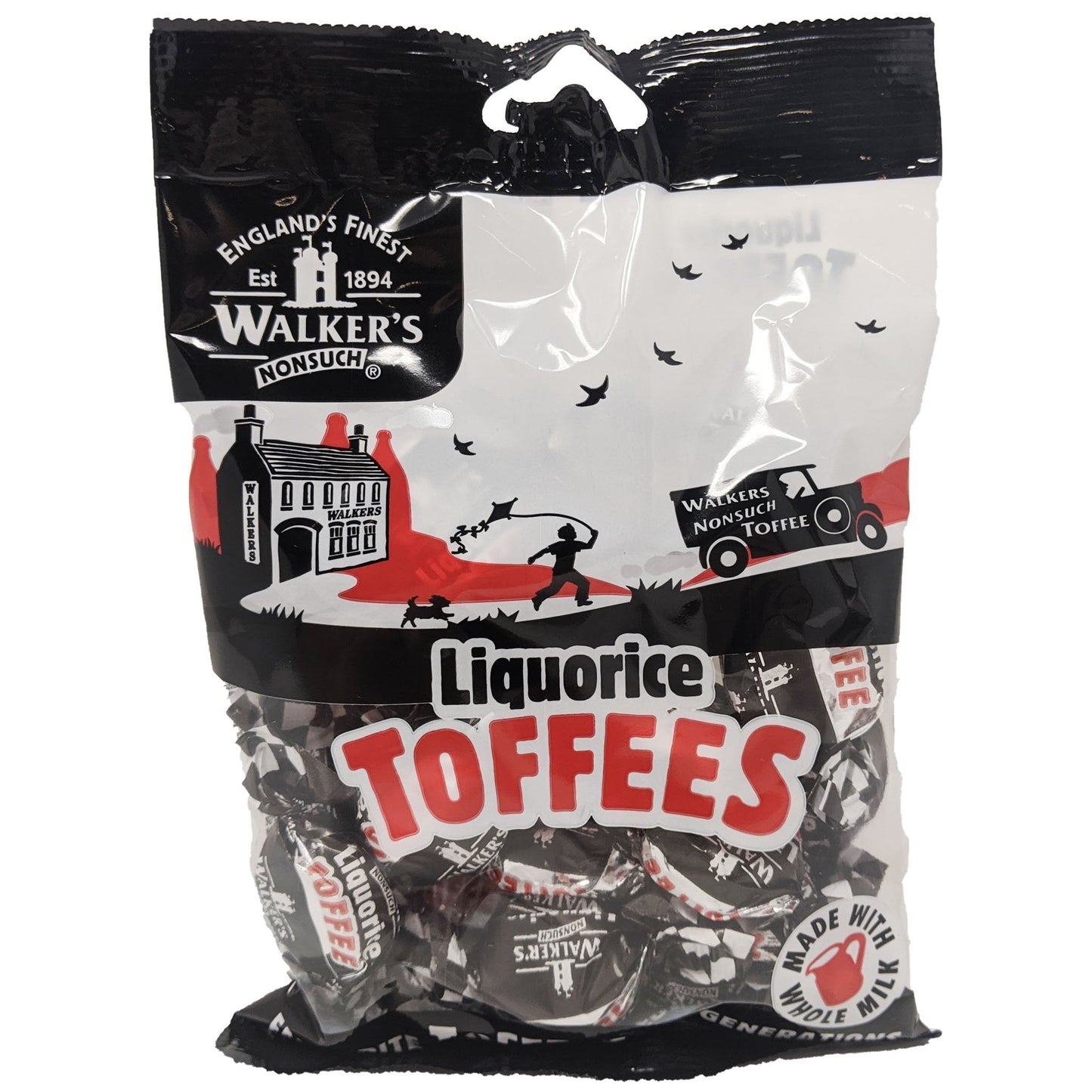 Walker's Nonsuch Liquorice Toffees 150g