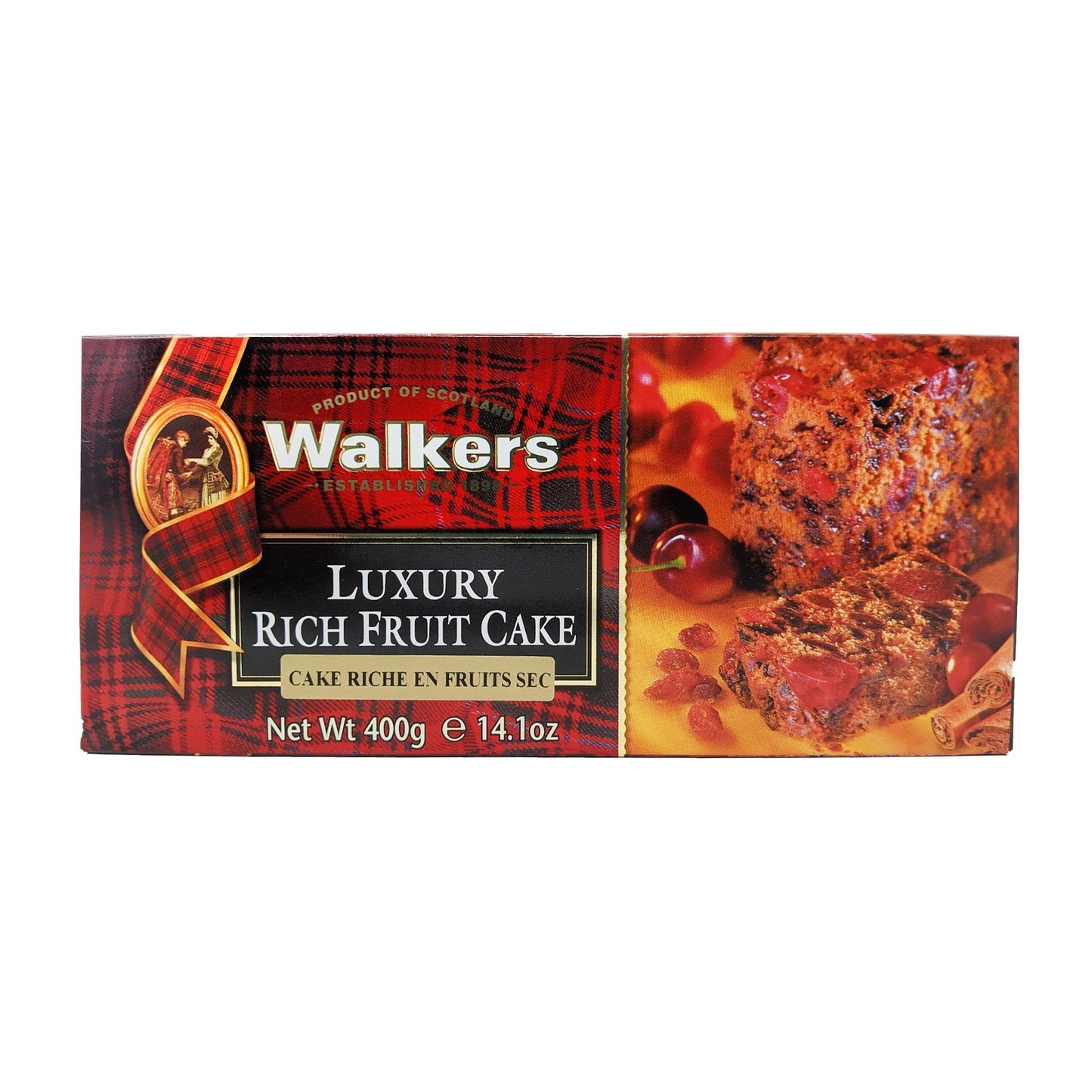 Walkers Luxury Rich Fruit Cake 400g