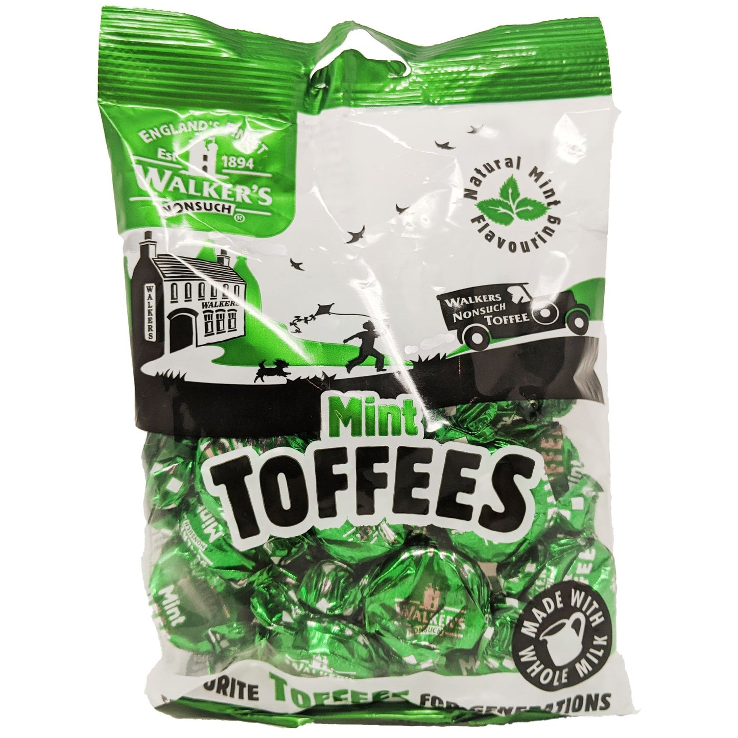 Walker's Nonsuch Mint Toffees 150g