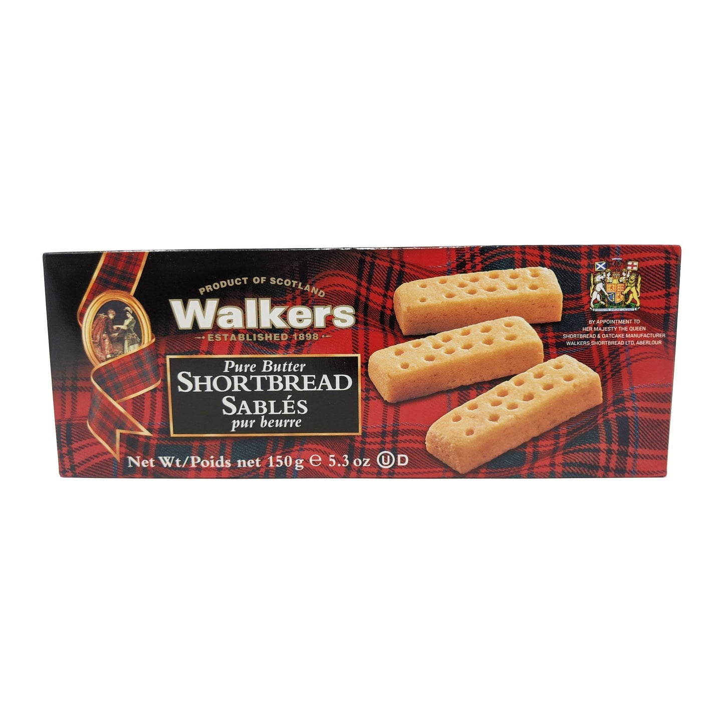 Walker's Pure Butter Shortbread 150g
