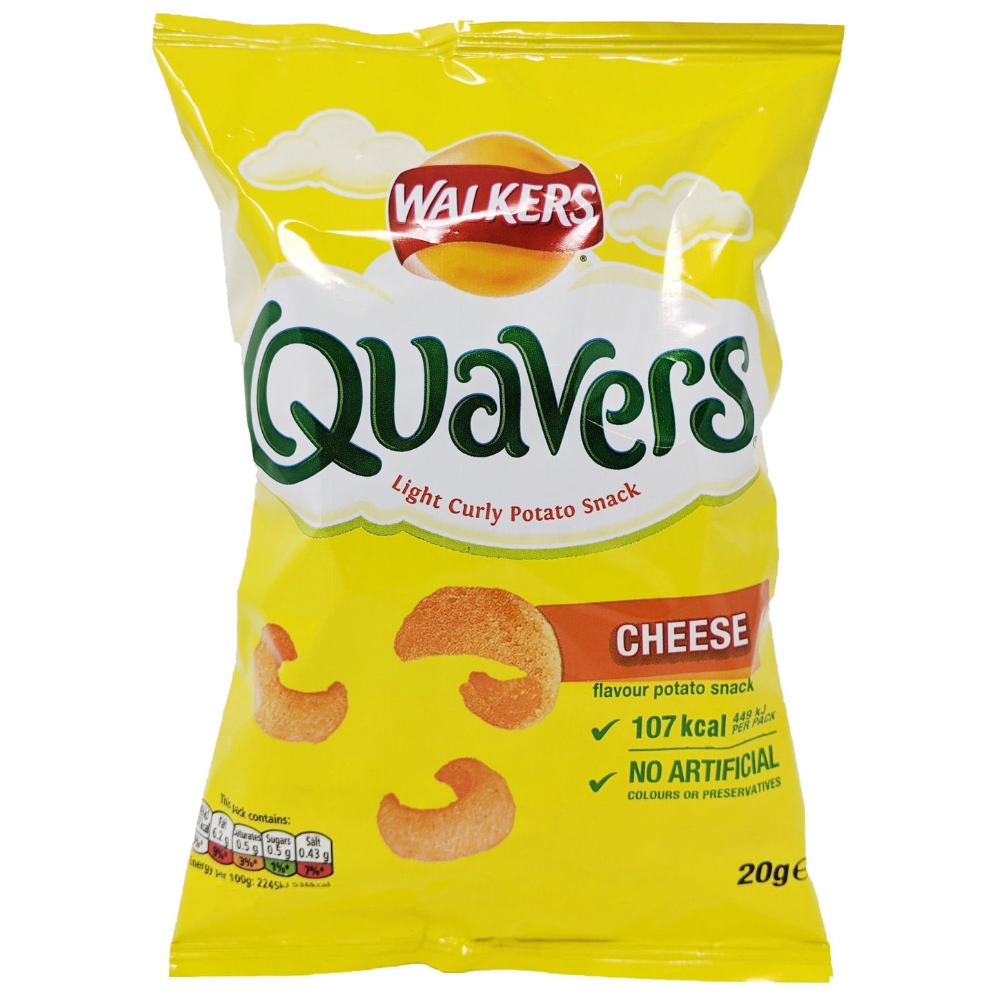 Walker's Quavers Cheese 20g